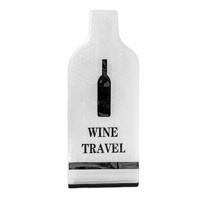 El vino triple del plástico de burbujas de la protección del sello empaqueta respetuoso del medio ambiente para el viaje